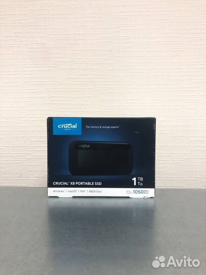 Внешний SSD Crucial X8 1TB ct1000x8ssd9
