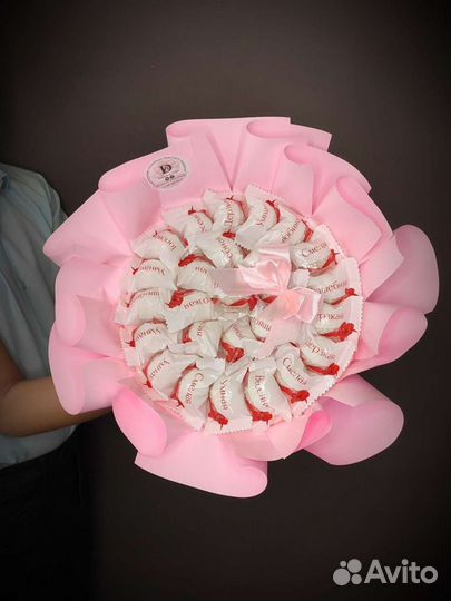 Букеты из конфет - Raffaello. Съедобный букет