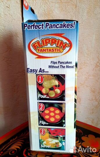 Силиконовая форма для оладий Flippin fantastic