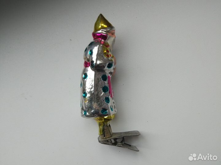 Елочные игрушки звездочёт волшебник 50г СССР
