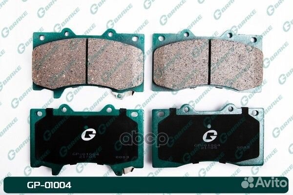 Колодки G-brake GP-01004 GP-01004 G-brake