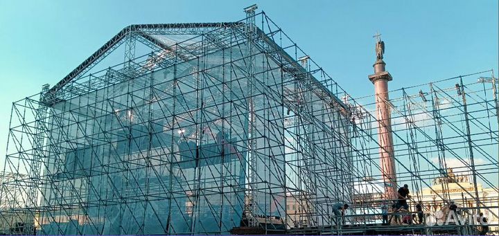 Строительные леса для сцен Layher подиумы/траверсы