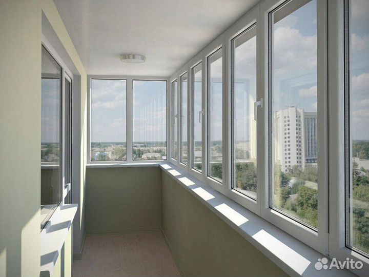 Остекление балконов