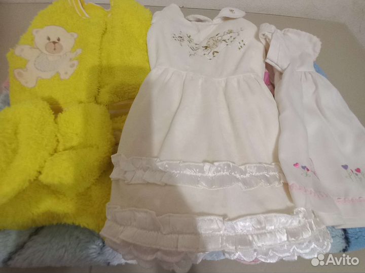 Детские вещи пакетом на девочку до 3-х месяцев