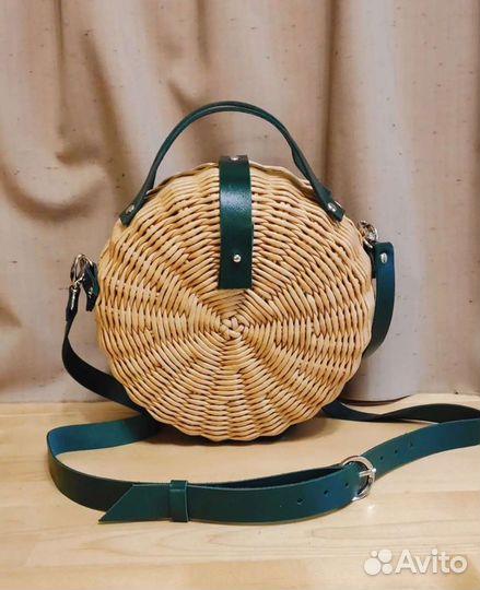 Сумка женская плетёная