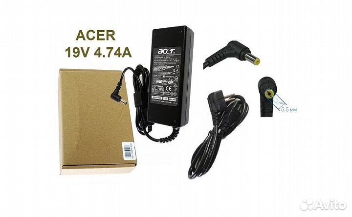 Зарядное Устройство Acer 19V 4.74A