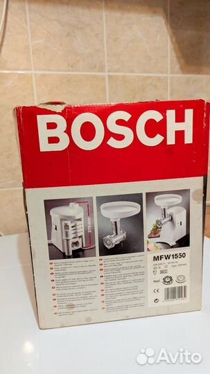 Мясорубка Bosch mwf 1550