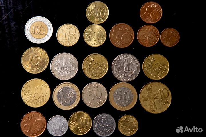 Монеты из разных стран