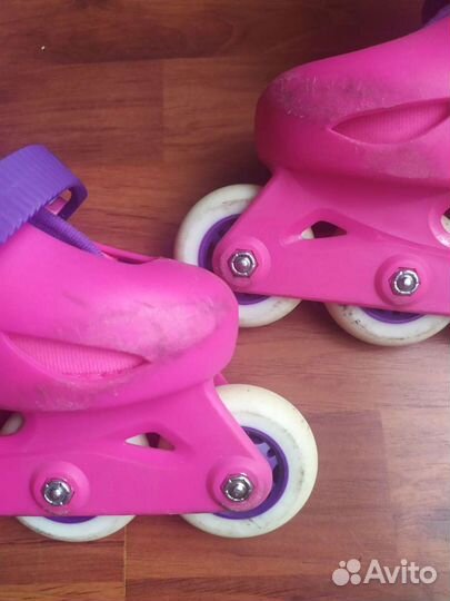 Роликовые коньки детские раздвижные