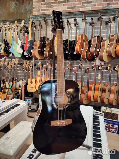 Акустическая гитара Caraya F600-BK