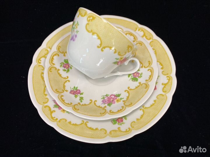 Чайная пара, кофейная пара, разеточки kahla, гдр