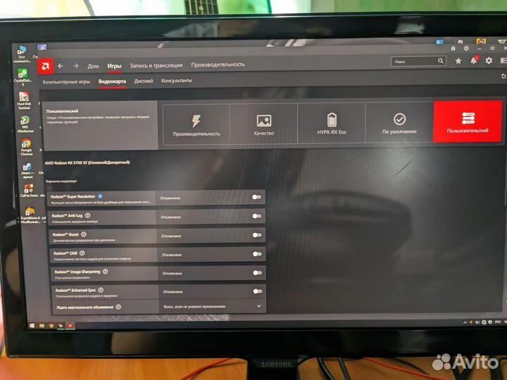 Видеокарта Rx5700XT