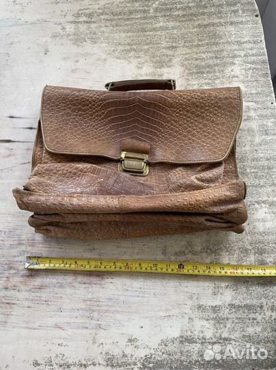Портфель из кожи крокодила СССР