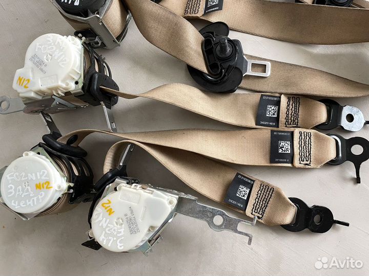 Ремни безопастности BMW F01 F02 F10