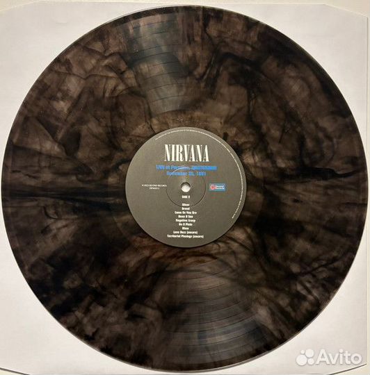 Винил Nirvana – Live AT Paradiso, Amsterdam (grey