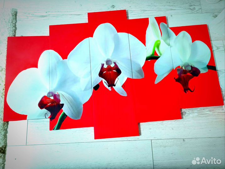 Панно на шелке