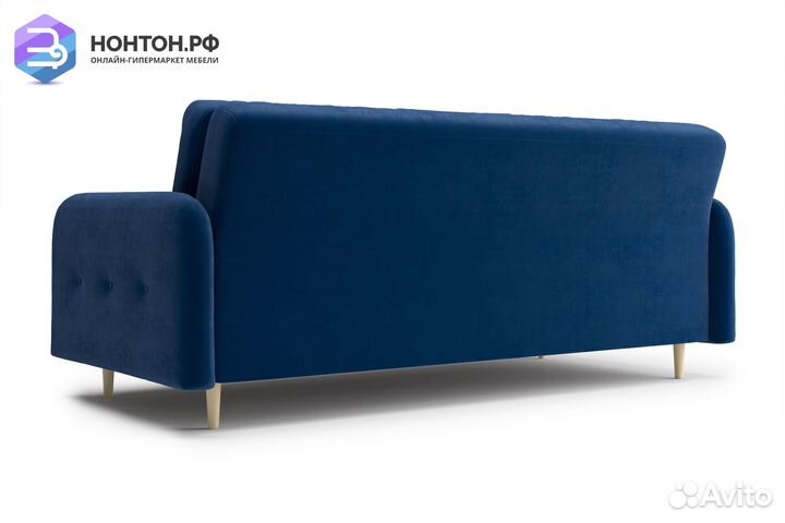 Диван книжка Париж темно-синий