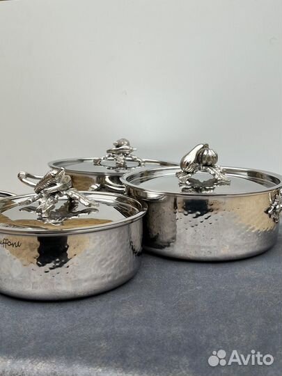 Набор кастрюль из нержавеющей стали