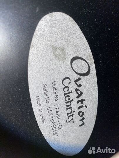 Электроакустическая гитара Ovation CE48P-TGE