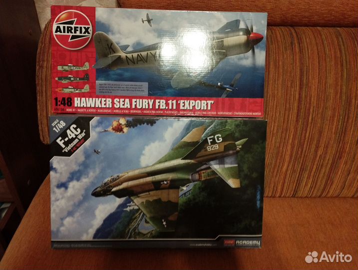 Продам модели авиации 1:48