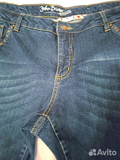 Джинсы прямые, р.54-56