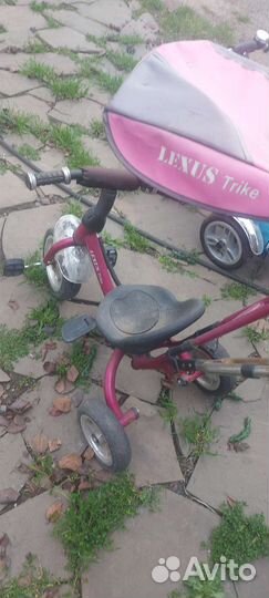 Детский трехколесный велосипед бу