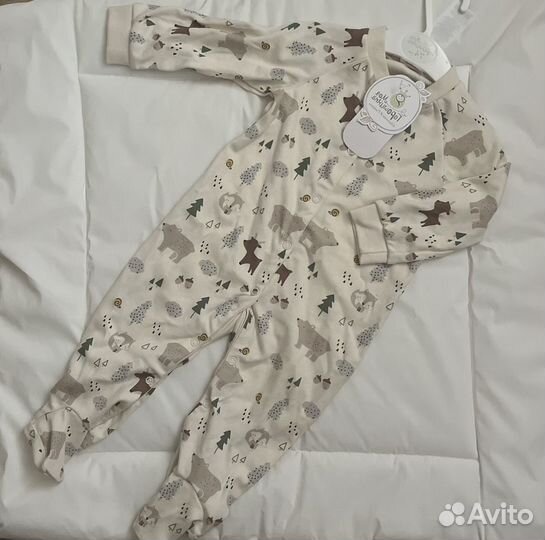 Новые Боди, слип, футболкa H&M 68-74