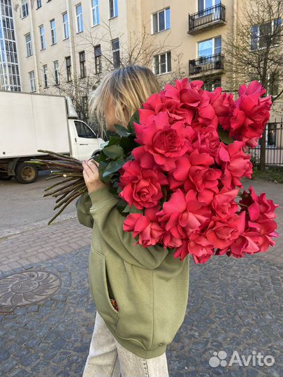 Французские розы доставка цветов