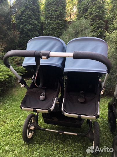 Коляска Bugaboo donkey twin для погодок