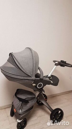 Коляска 2 в 1 stokke xplory v5 grey