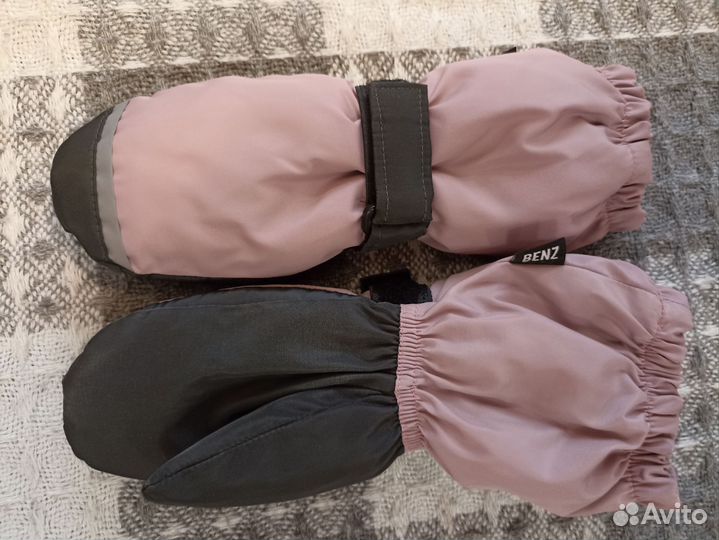 Варежки краги детские