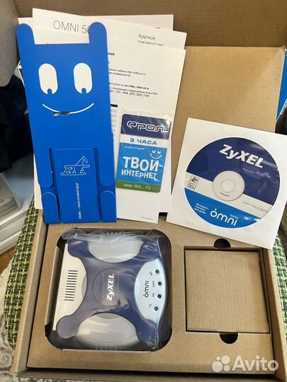 Новый модем zyxel Omni 56K