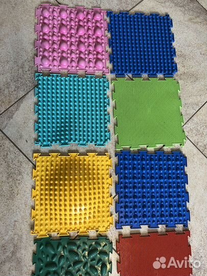 Ортопедический коврик ортодон 10 штук