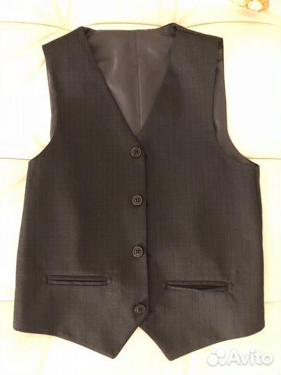 Жилетка школьная 36/128 для мальчика первоклассник