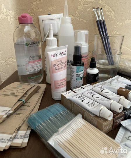 Материалы для бровей