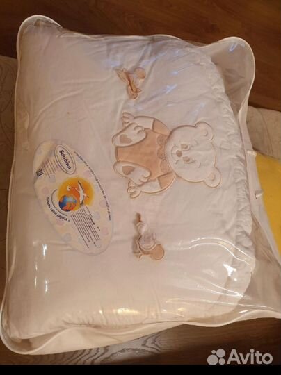 Бортики и балдахин в кроватку