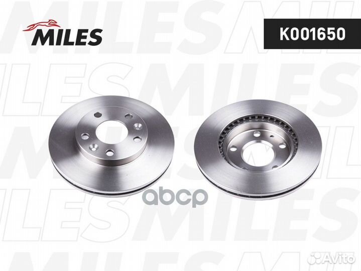 K001650 miles Диск тормозной передний