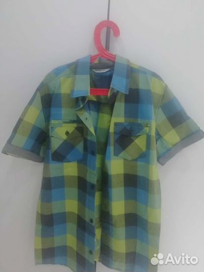 Рубашка на мальчика 12-14лет