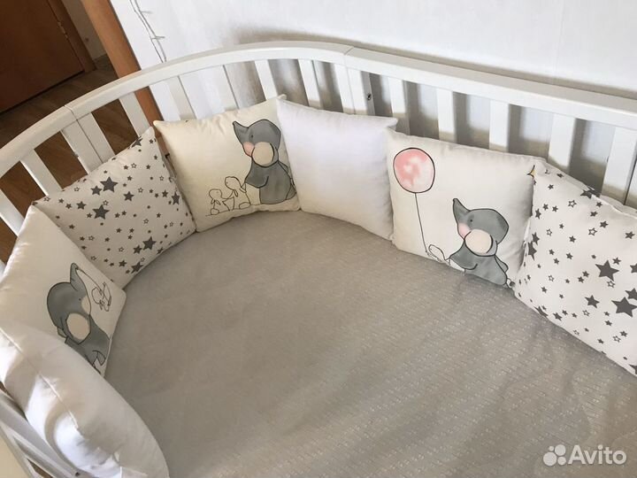 Бортики в кроватку