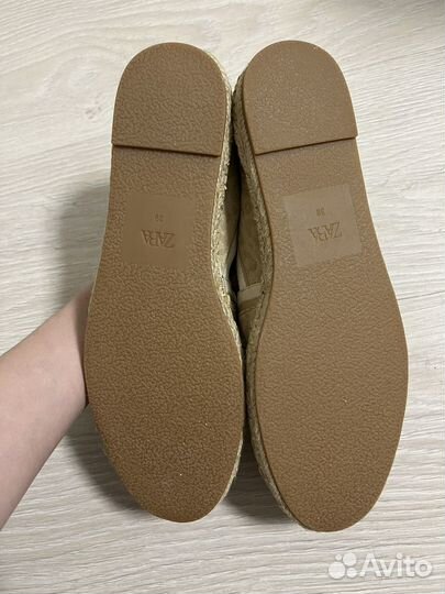 Эспадрильи zara