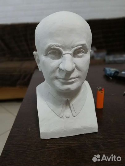 Чугун статуэтка Дзержинский 18 см