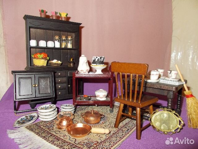 Викторианская мебель от деагостини