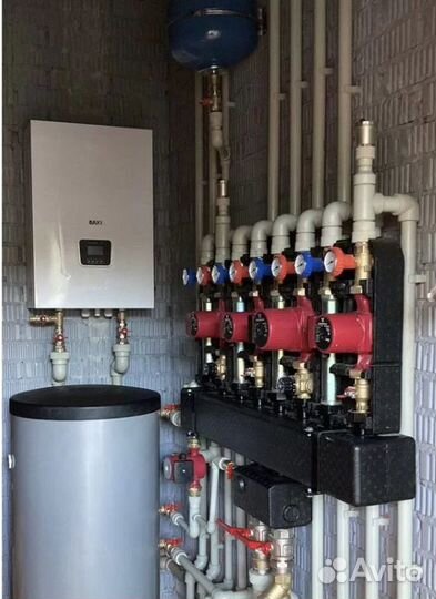 Установка водонагревателей/ Замена газовых котлов