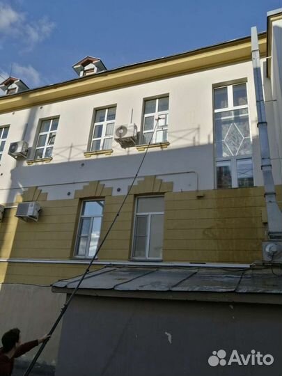 Мойка окон и фасада