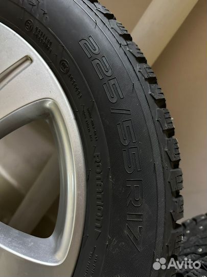 Оригинальные зимние колеса мерседес r17