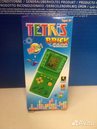 Tetris Brick Game 9999in1 5+ Тетрис JY-3081A Black