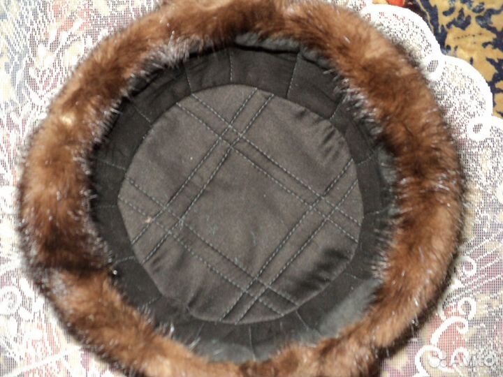 Шапка норковая мужская