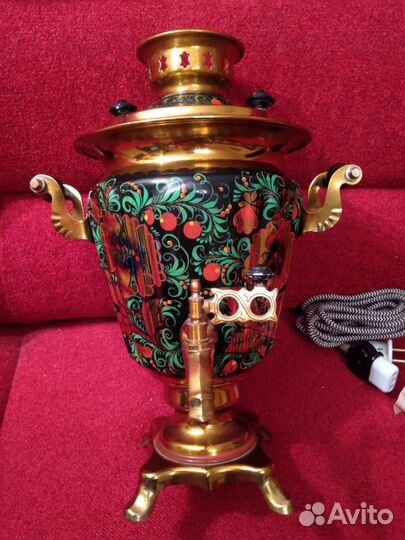 Самовар электрический расписной