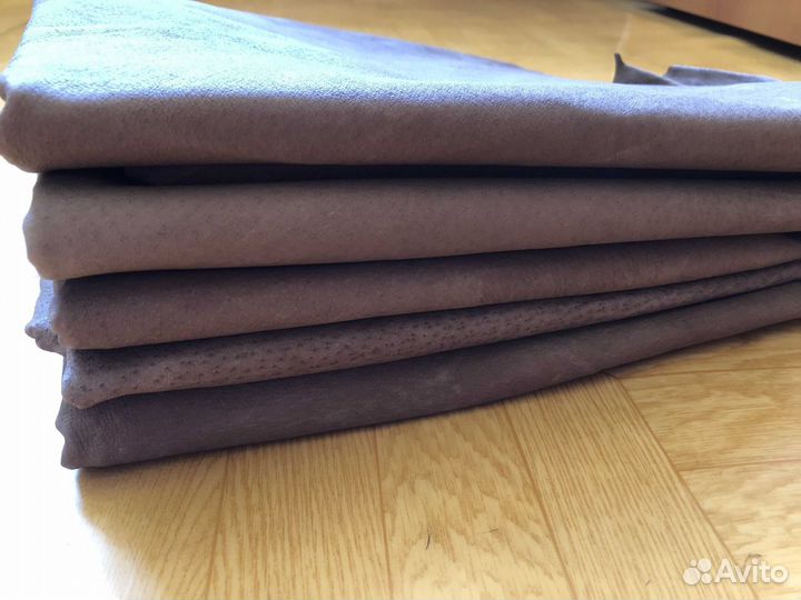 Натуральная кожа замша