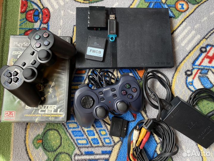 PlayStation 2 fat 50008 нечипованная